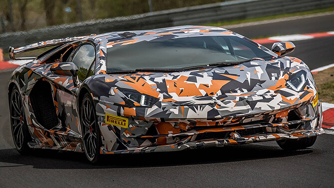 lamborghini aventador svj nurburgring record