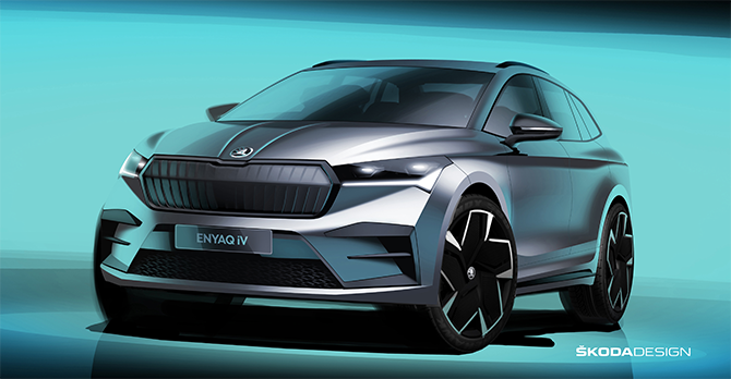 SKODA’s new all-electric ENYAQ iV takes the next step in E-Mobility
