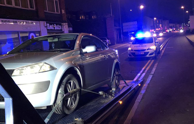 Brand new car seized by British cops 30 seconds after driving out of the showroom