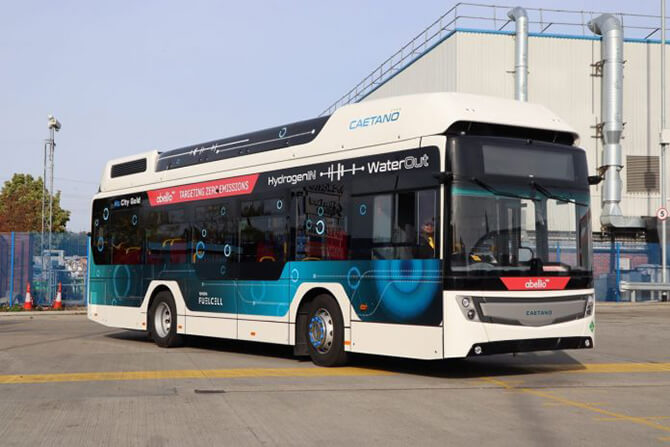 Ireland’s first ever Hydrogen Fuel Cell bus hits the streets of Dublin