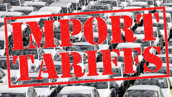 Used Car Import Tariffs