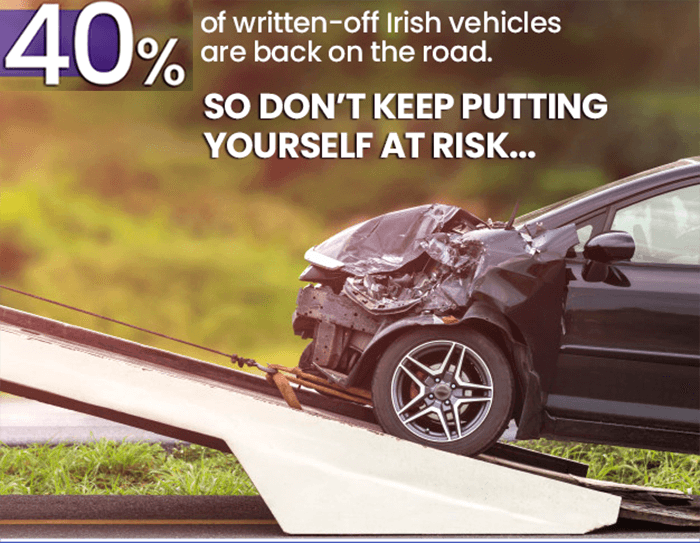 Only 20% of Irish used-car buyers purchase a car history check