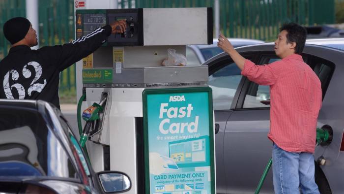 UK fuel prices at a two-year high