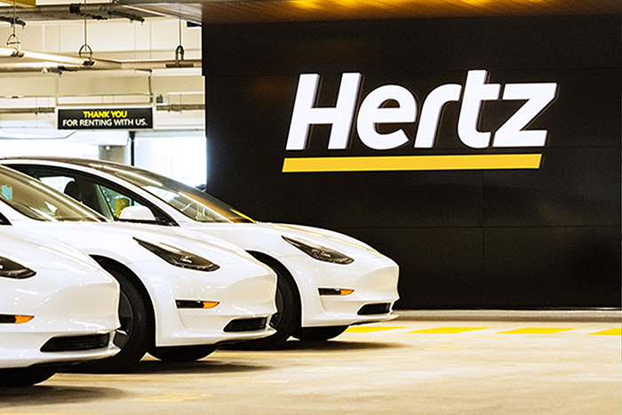 Hertz places massive order for 100,000 Tesla electric cars