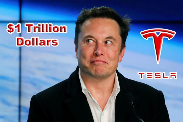 Tesla is now valued at more than one trillion dollars