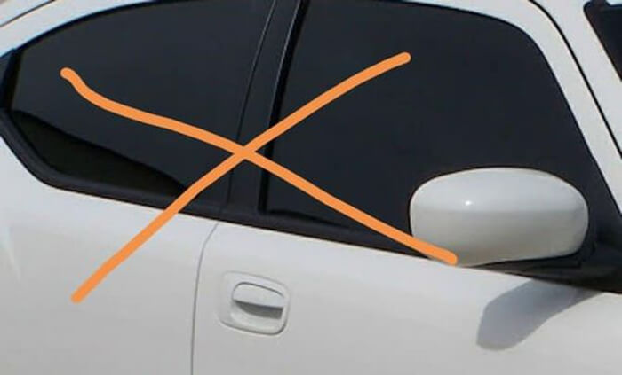 Illegal tint