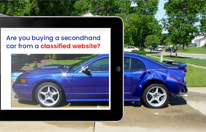Why you shouldn't trust a car history check from a used car website that is advertising the vehicle for sale